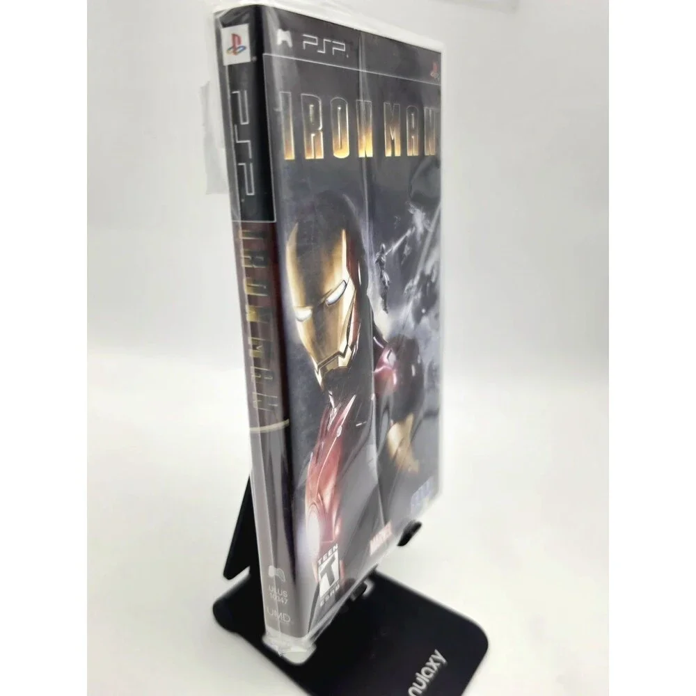 Iron Man Sony PSP 2008 CIB Complete Tested Marvel Sega Action Game ULUS-10347